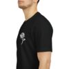 Victorian Design, Beauty Is Deadly Tee, Rose Top, Edgy And Bold Apparel, Skater T-Shirt, Red And Black Print