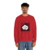 Surrealism Hoodie: Anxiety Girl Graphic, Gothic Oversized Sweatshirt