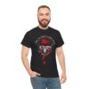 Dada Punk Graphic Tee - I Reject the Premise of Modern Society with Line-Art Skull