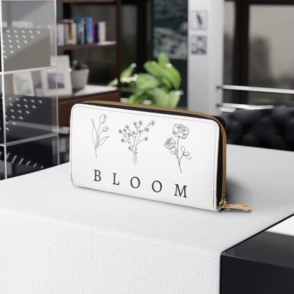 Bloom Zipper Wallet