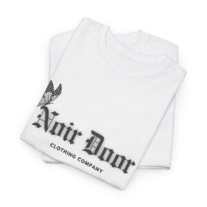 Noir Door Butterfly Logo Tee - Alternative Aesthetic Streetwear
