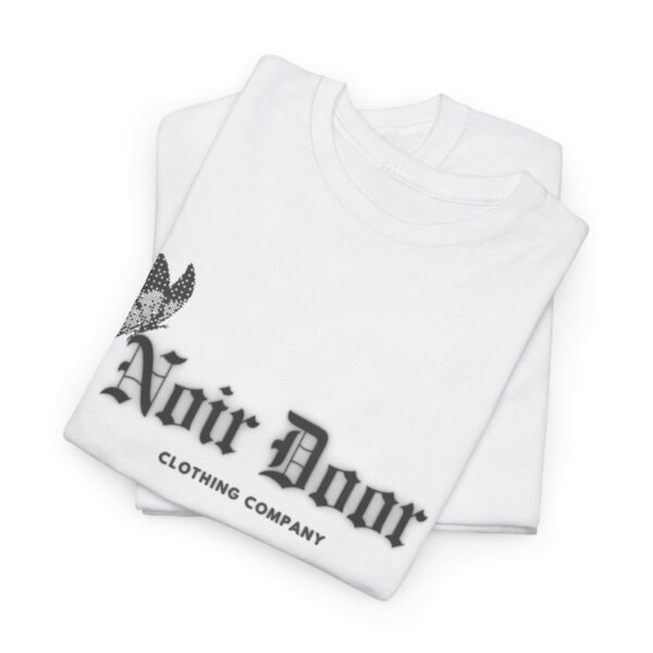 Noir Door Butterfly Logo Tee - Alternative Aesthetic Streetwear