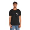 Victorian Design, Beauty Is Deadly Tee, Rose Top, Edgy And Bold Apparel, Skater T-Shirt, Red And Black Print
