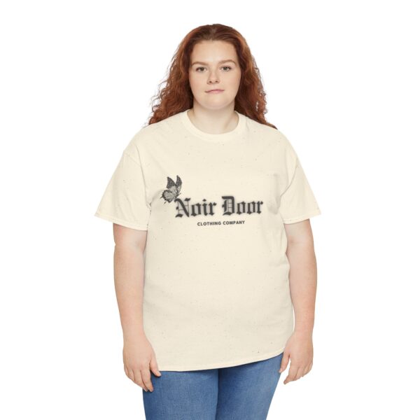 Noir Door Butterfly Logo Tee - Alternative Aesthetic Streetwear