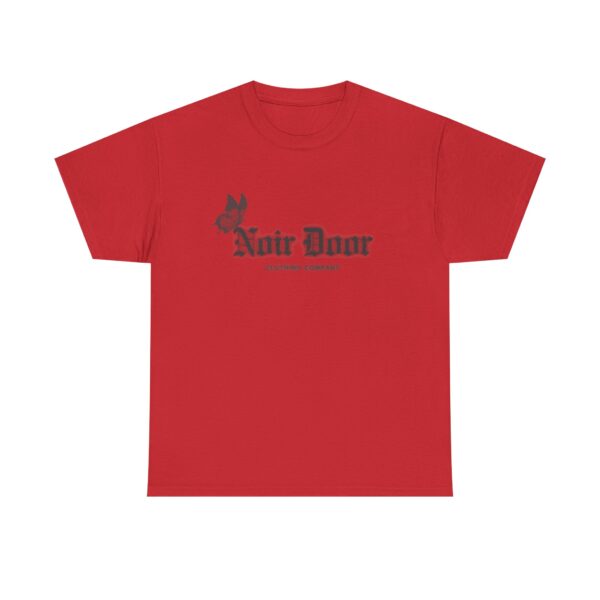 Noir Door Butterfly Logo Tee - Alternative Aesthetic Streetwear