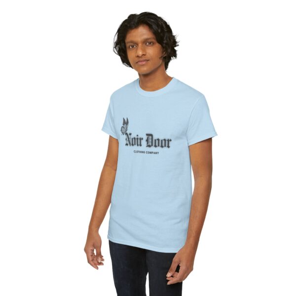Noir Door Butterfly Logo Tee - Alternative Aesthetic Streetwear