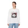 Surrealism Hoodie: Anxiety Girl Graphic, Gothic Oversized Sweatshirt