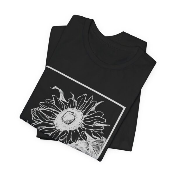 Women's Summer Tee, Sunflower T-Shirt, Inspirational Gift For Her, Mental Health Awareness, Therapist Tee, I Am Enough Apparel, Durable