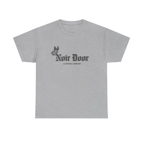 Noir Door Butterfly Logo Tee - Alternative Aesthetic Streetwear