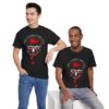 Dada Punk Graphic Tee - I Reject the Premise of Modern Society with Line-Art Skull