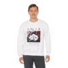 Surrealism Hoodie: Anxiety Girl Graphic, Gothic Oversized Sweatshirt
