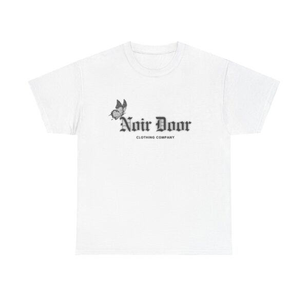 Noir Door Butterfly Logo Tee - Alternative Aesthetic Streetwear