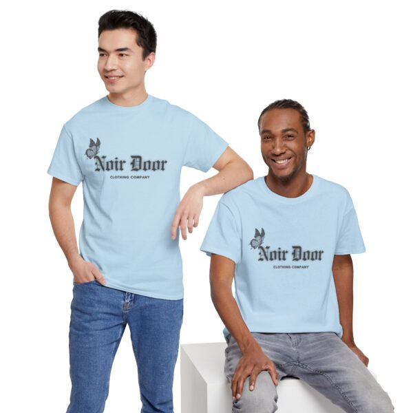 Noir Door Butterfly Logo Tee - Alternative Aesthetic Streetwear