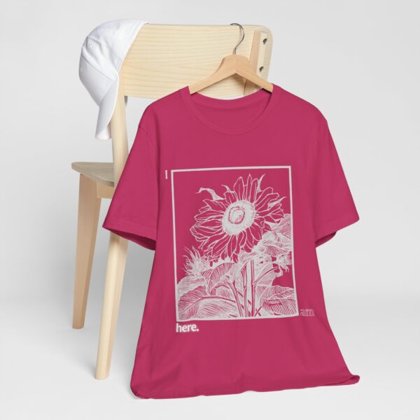 Women's Summer Tee, Sunflower T-Shirt, Inspirational Gift For Her, Mental Health Awareness, Therapist Tee, I Am Enough Apparel, Durable