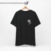 Victorian Design, Beauty Is Deadly Tee, Rose Top, Edgy And Bold Apparel, Skater T-Shirt, Red And Black Print