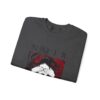Surrealism Hoodie: Anxiety Girl Graphic, Gothic Oversized Sweatshirt