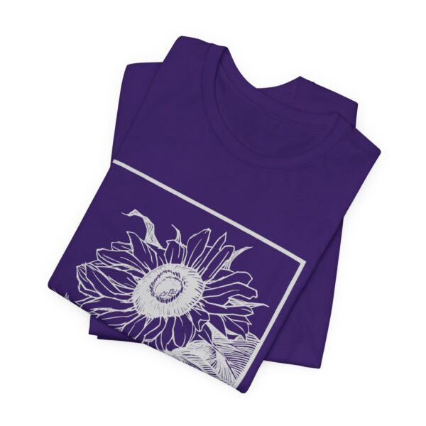 Women's Summer Tee, Sunflower T-Shirt, Inspirational Gift For Her, Mental Health Awareness, Therapist Tee, I Am Enough Apparel, Durable
