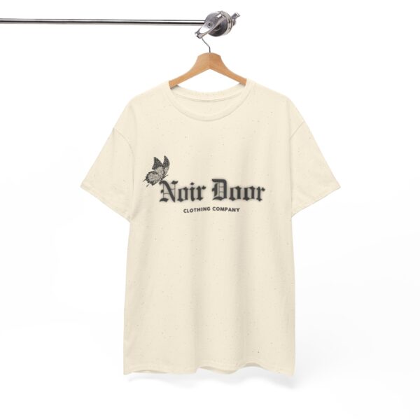 Noir Door Butterfly Logo Tee - Alternative Aesthetic Streetwear