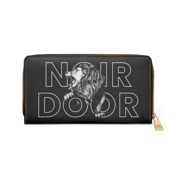 Noir Door Lion Wallet