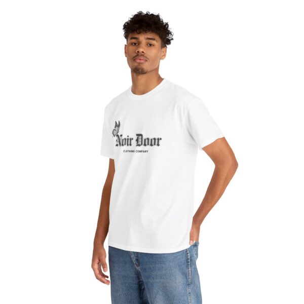 Noir Door Butterfly Logo Tee - Alternative Aesthetic Streetwear