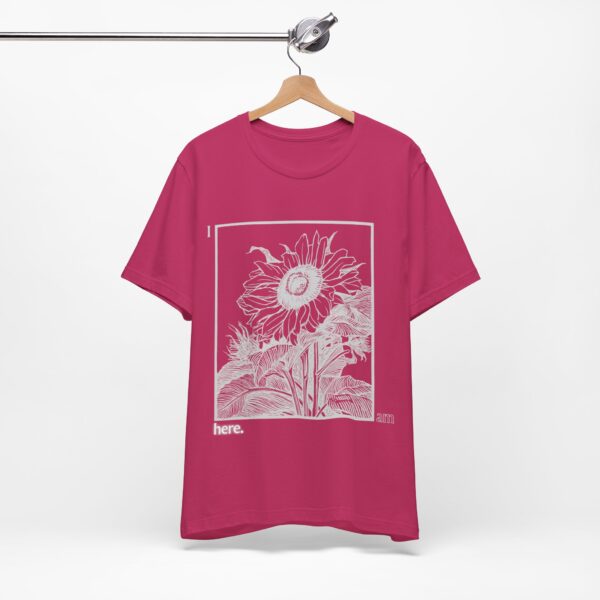 Women's Summer Tee, Sunflower T-Shirt, Inspirational Gift For Her, Mental Health Awareness, Therapist Tee, I Am Enough Apparel, Durable