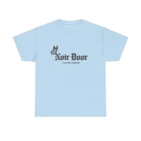 Noir Door Butterfly Logo Tee - Alternative Aesthetic Streetwear