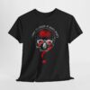 Dada Punk Graphic Tee - I Reject the Premise of Modern Society with Line-Art Skull