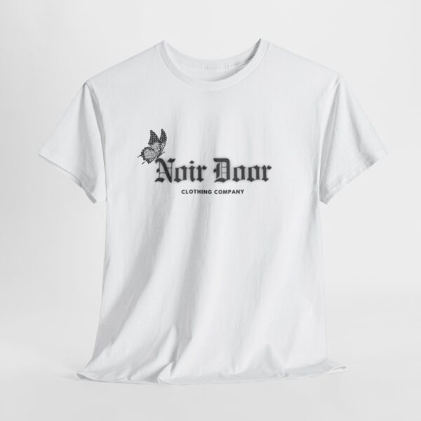 Noir Door Butterfly Logo Tee - Alternative Aesthetic Streetwear