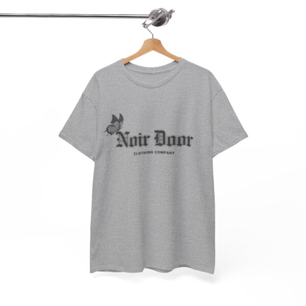 Noir Door Butterfly Logo Tee - Alternative Aesthetic Streetwear