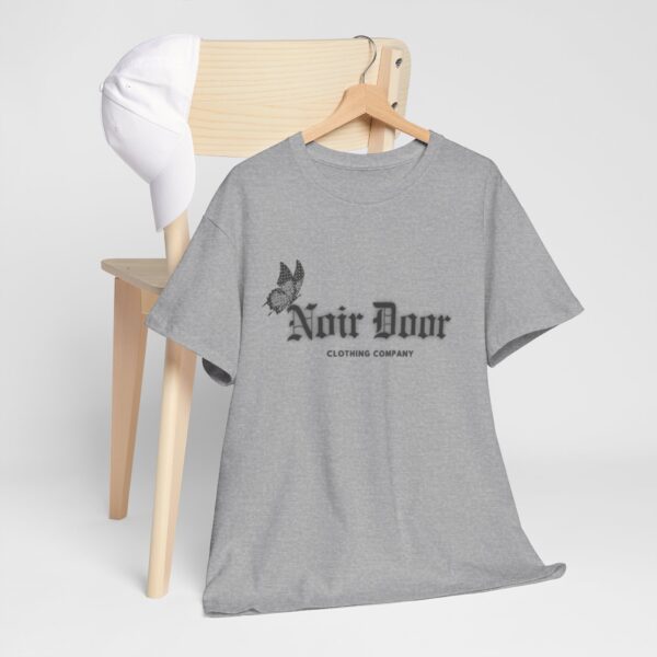 Noir Door Butterfly Logo Tee - Alternative Aesthetic Streetwear