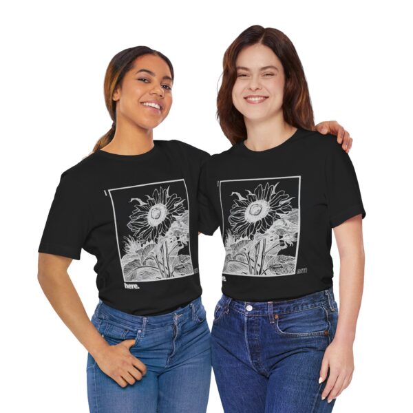 Women's Summer Tee, Sunflower T-Shirt, Inspirational Gift For Her, Mental Health Awareness, Therapist Tee, I Am Enough Apparel, Durable