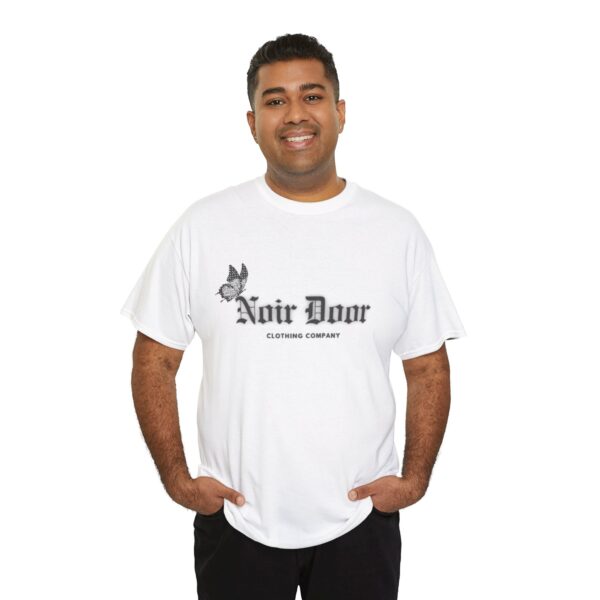 Noir Door Butterfly Logo Tee - Alternative Aesthetic Streetwear