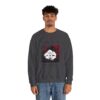 Surrealism Hoodie: Anxiety Girl Graphic, Gothic Oversized Sweatshirt