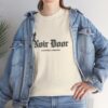 Noir Door Butterfly Logo Tee - Alternative Aesthetic Streetwear