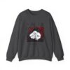 Surrealism Hoodie: Anxiety Girl Graphic, Gothic Oversized Sweatshirt