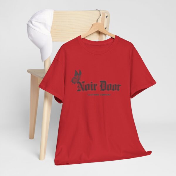 Noir Door Butterfly Logo Tee - Alternative Aesthetic Streetwear