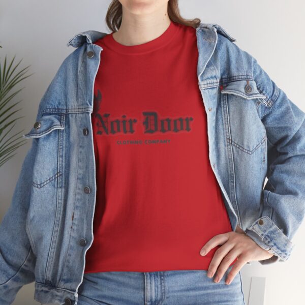 Noir Door Butterfly Logo Tee - Alternative Aesthetic Streetwear