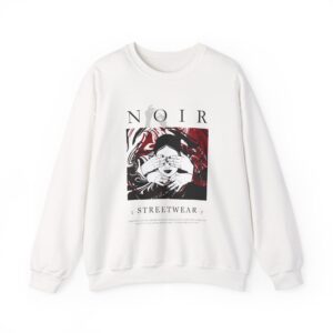 Surrealism Hoodie: Anxiety Girl Graphic, Gothic Oversized Sweatshirt