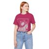 Women's Summer Tee, Sunflower T-Shirt, Inspirational Gift For Her, Mental Health Awareness, Therapist Tee, I Am Enough Apparel, Durable