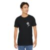 Victorian Design, Beauty Is Deadly Tee, Rose Top, Edgy And Bold Apparel, Skater T-Shirt, Red And Black Print