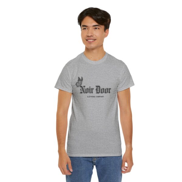 Noir Door Butterfly Logo Tee - Alternative Aesthetic Streetwear