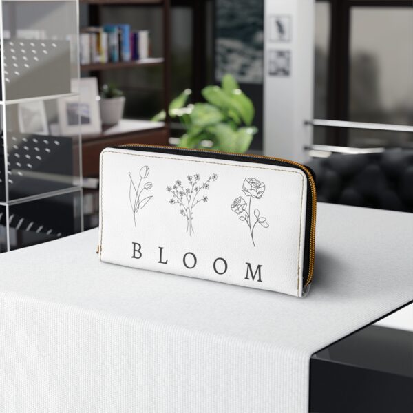Bloom Zipper Wallet
