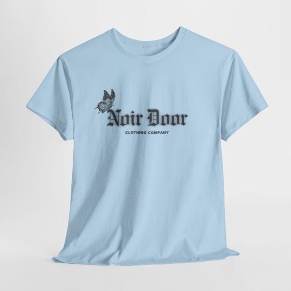 Noir Door Butterfly Logo Tee - Alternative Aesthetic Streetwear