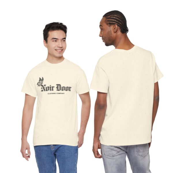 Noir Door Butterfly Logo Tee - Alternative Aesthetic Streetwear