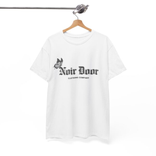 Noir Door Butterfly Logo Tee - Alternative Aesthetic Streetwear