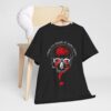 Dada Punk Graphic Tee - I Reject the Premise of Modern Society with Line-Art Skull