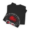 Dada Punk Graphic Tee - I Reject the Premise of Modern Society with Line-Art Skull