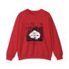 Surrealism Hoodie: Anxiety Girl Graphic, Gothic Oversized Sweatshirt