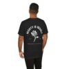 Victorian Design, Beauty Is Deadly Tee, Rose Top, Edgy And Bold Apparel, Skater T-Shirt, Red And Black Print