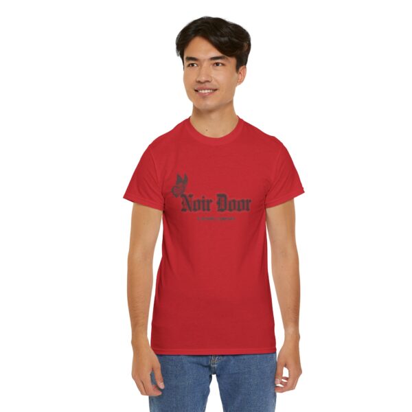 Noir Door Butterfly Logo Tee - Alternative Aesthetic Streetwear